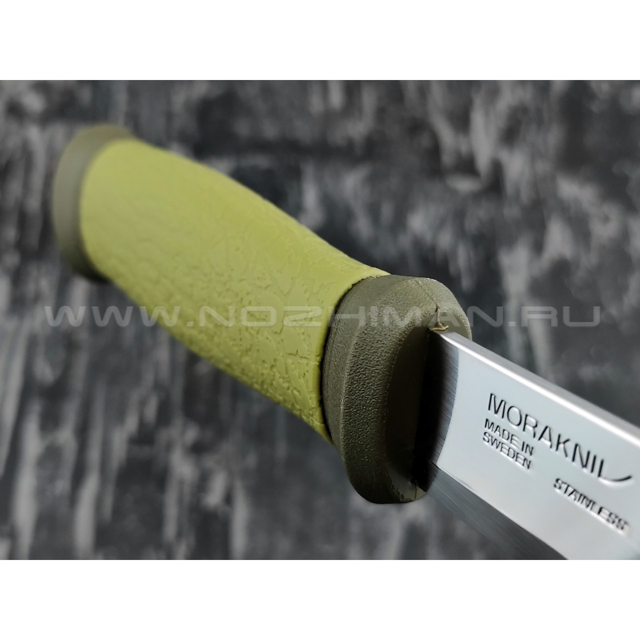 MORAKNIV нож 2000 Green 10629 сталь inox, рукоять резинопластик