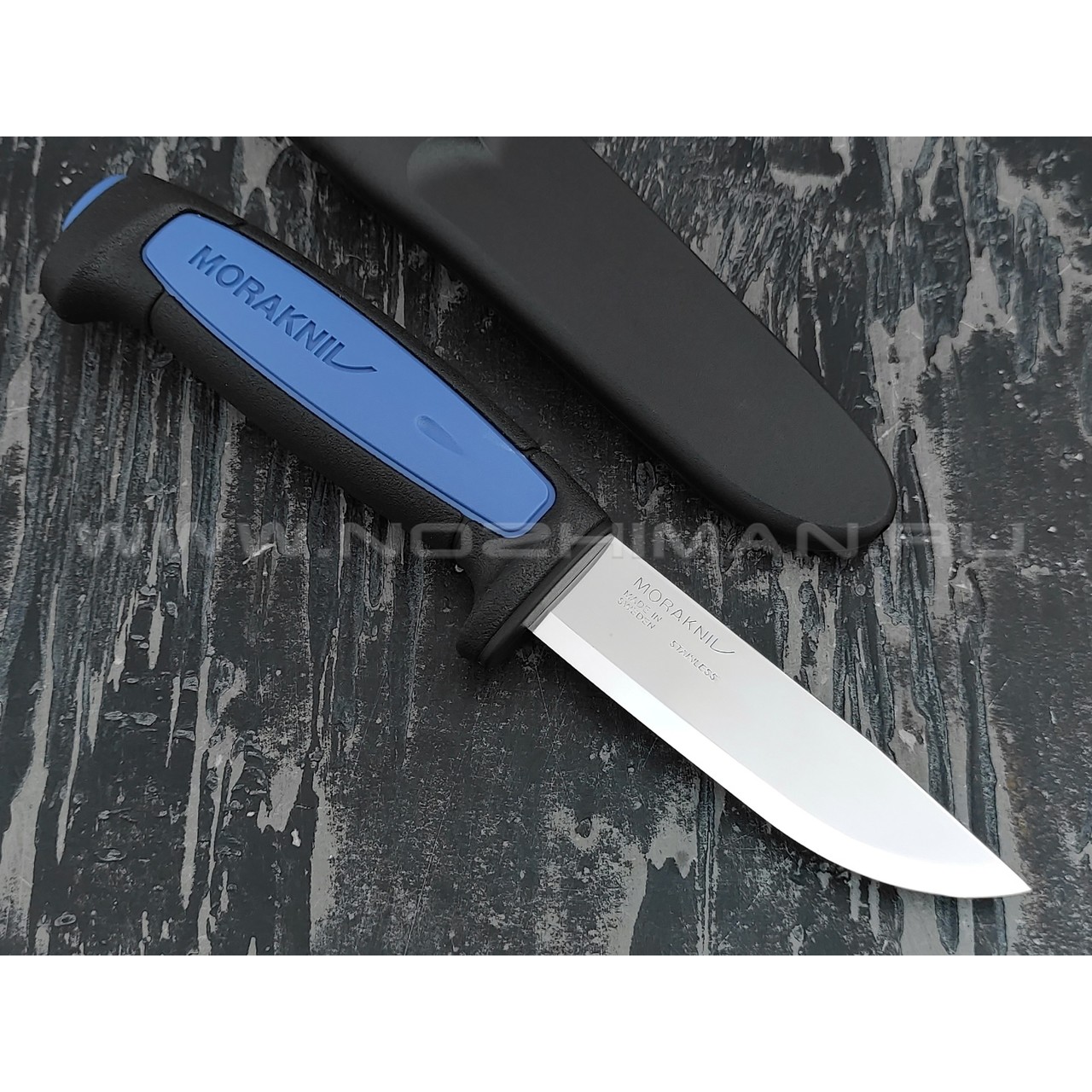 MORAKNIV нож Pro S Blue 12242 сталь inox, рукоять резинопластик