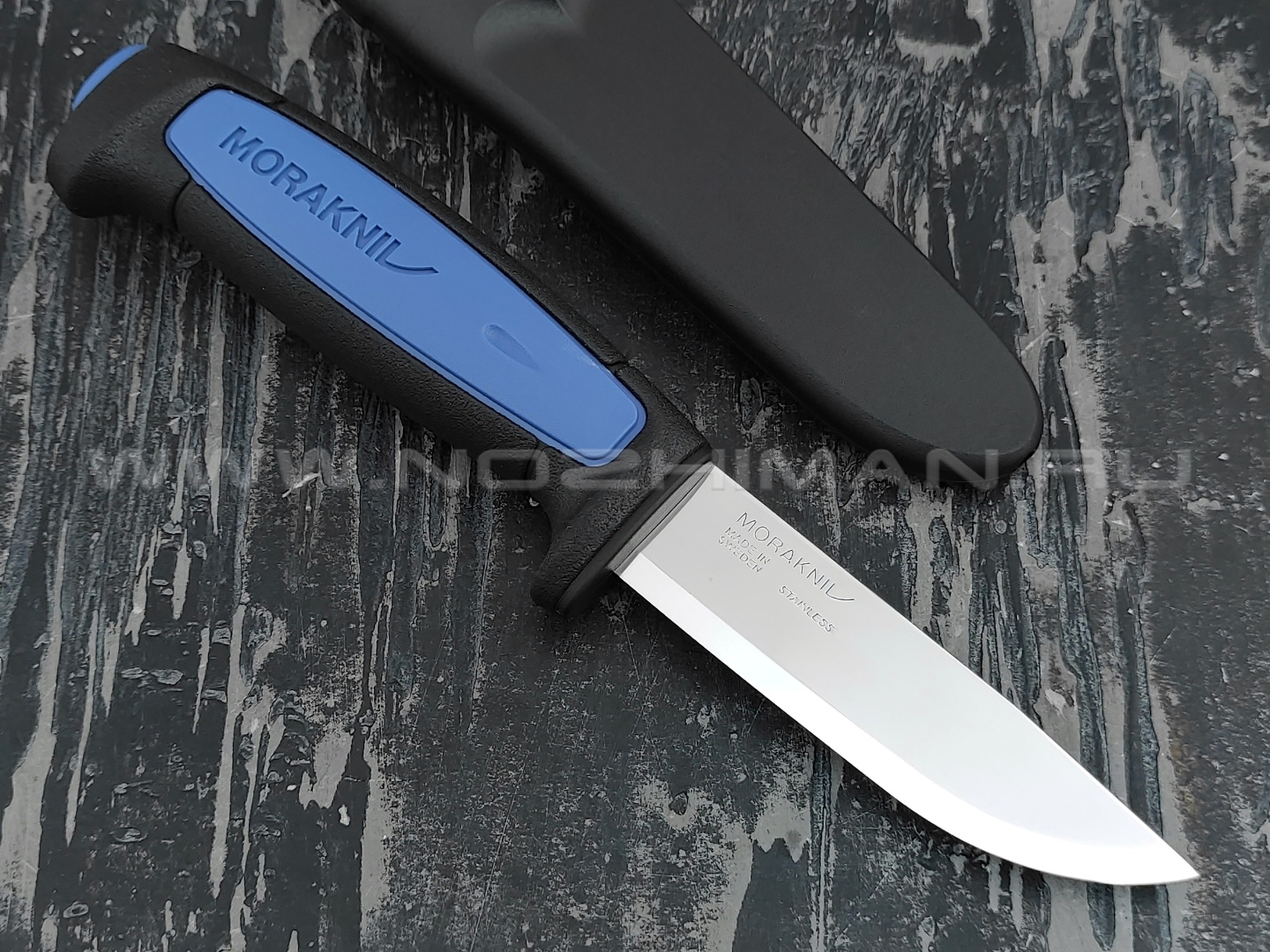 MORAKNIV нож Pro S Blue 12242 сталь inox, рукоять резинопластик
