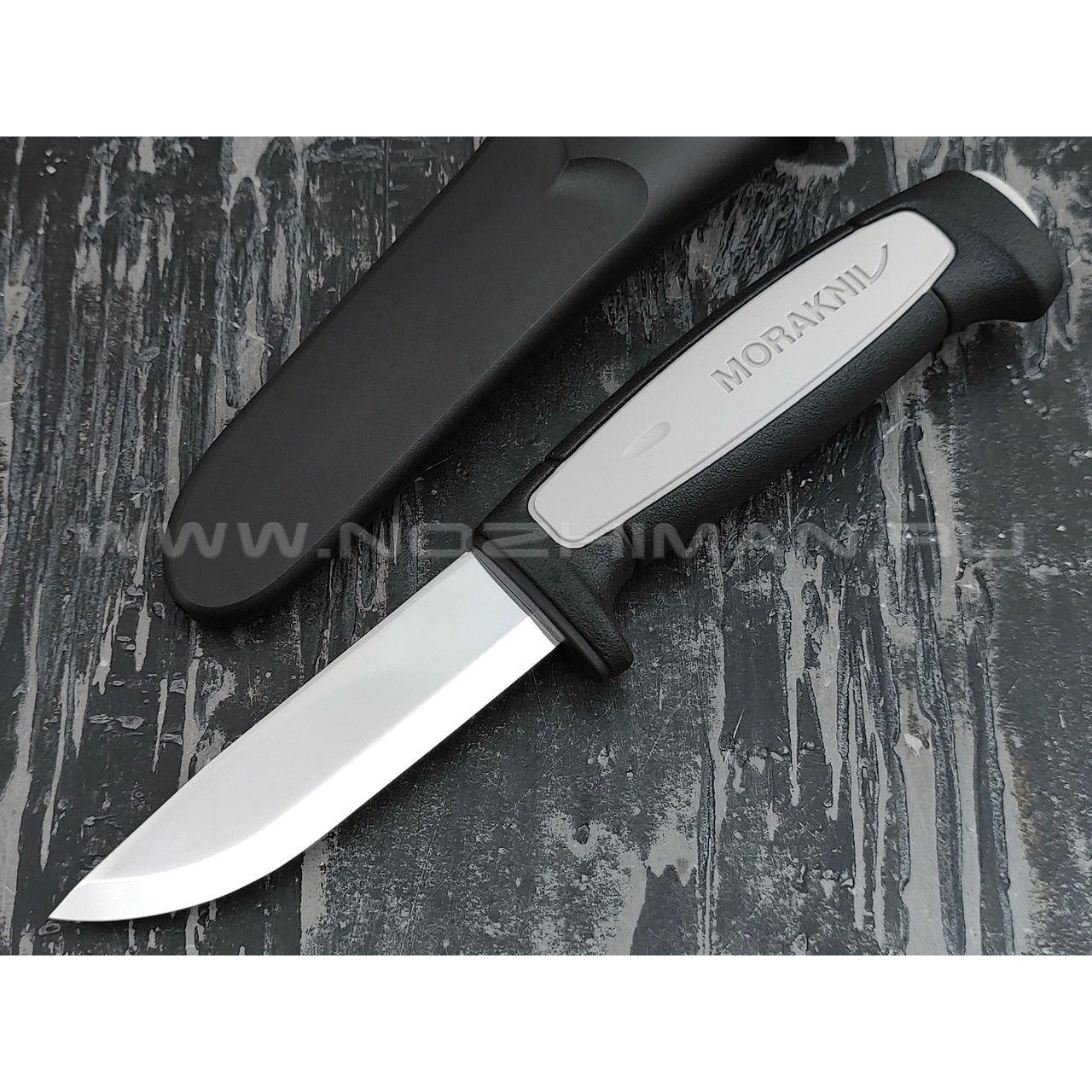 MORAKNIV нож Pro Robust (C) Grey 12249 сталь carbon, рукоять резинопластик