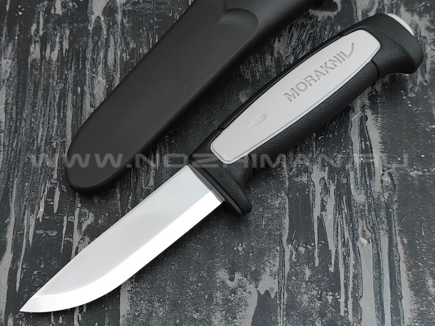 MORAKNIV нож Pro Robust (C) Grey 12249 сталь carbon, рукоять резинопластик