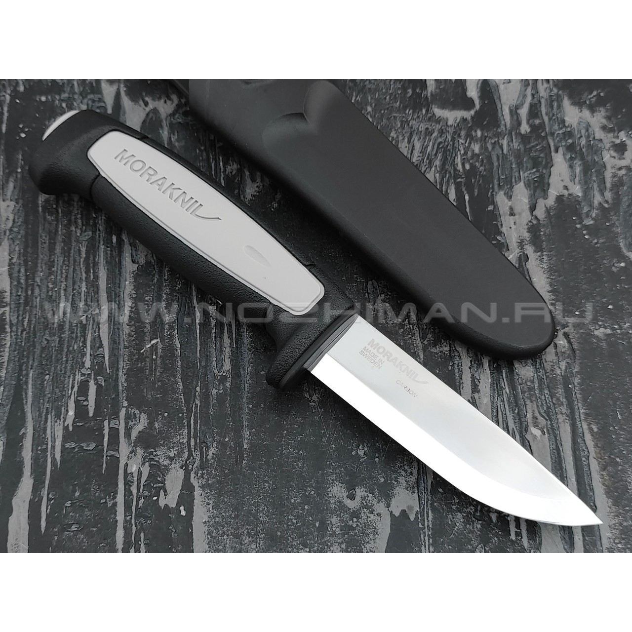 MORAKNIV нож Pro Robust (C) Grey 12249 сталь carbon, рукоять резинопластик