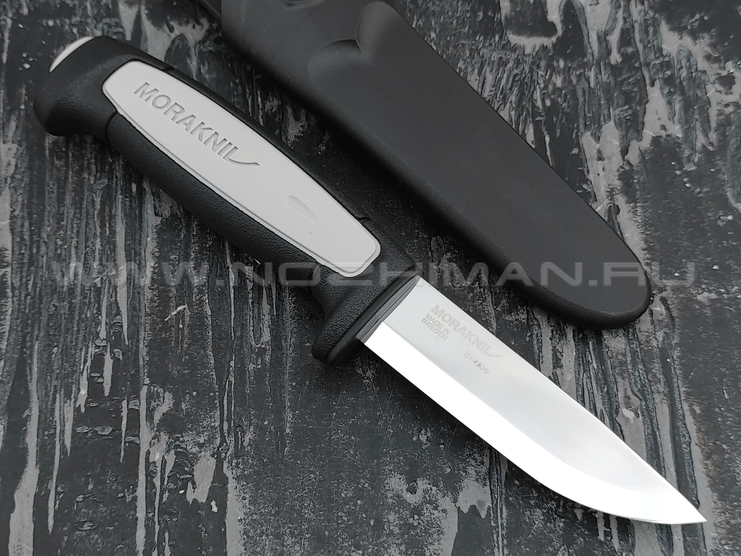 MORAKNIV нож Pro Robust (C) Grey 12249 сталь carbon, рукоять резинопластик
