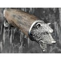 Кузница Коваль нож "Бобер" сталь N690, рукоять стаб. карельская береза