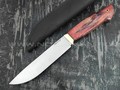 Кузница Коваль нож "Ладья-2" сталь N690, рукоять стаб. карельская береза