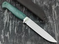 Кузница Коваль нож "Леголас" сталь M390, рукоять стаб. карельская береза