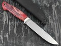 Кузница Коваль нож "Леголас" сталь S390, рукоять стаб. карельская береза