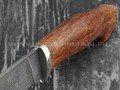 Кузница Коваль нож "Леголас" дамасская сталь, рукоять стаб. карельская береза