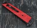 Нож Brutalica Badyuk Tanto, сталь D2 blackwash, рукоять G10 red
