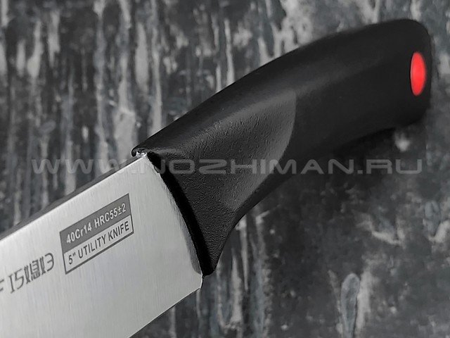 QXF универсальный нож R-4365 сталь 40Cr14, рукоять ABS