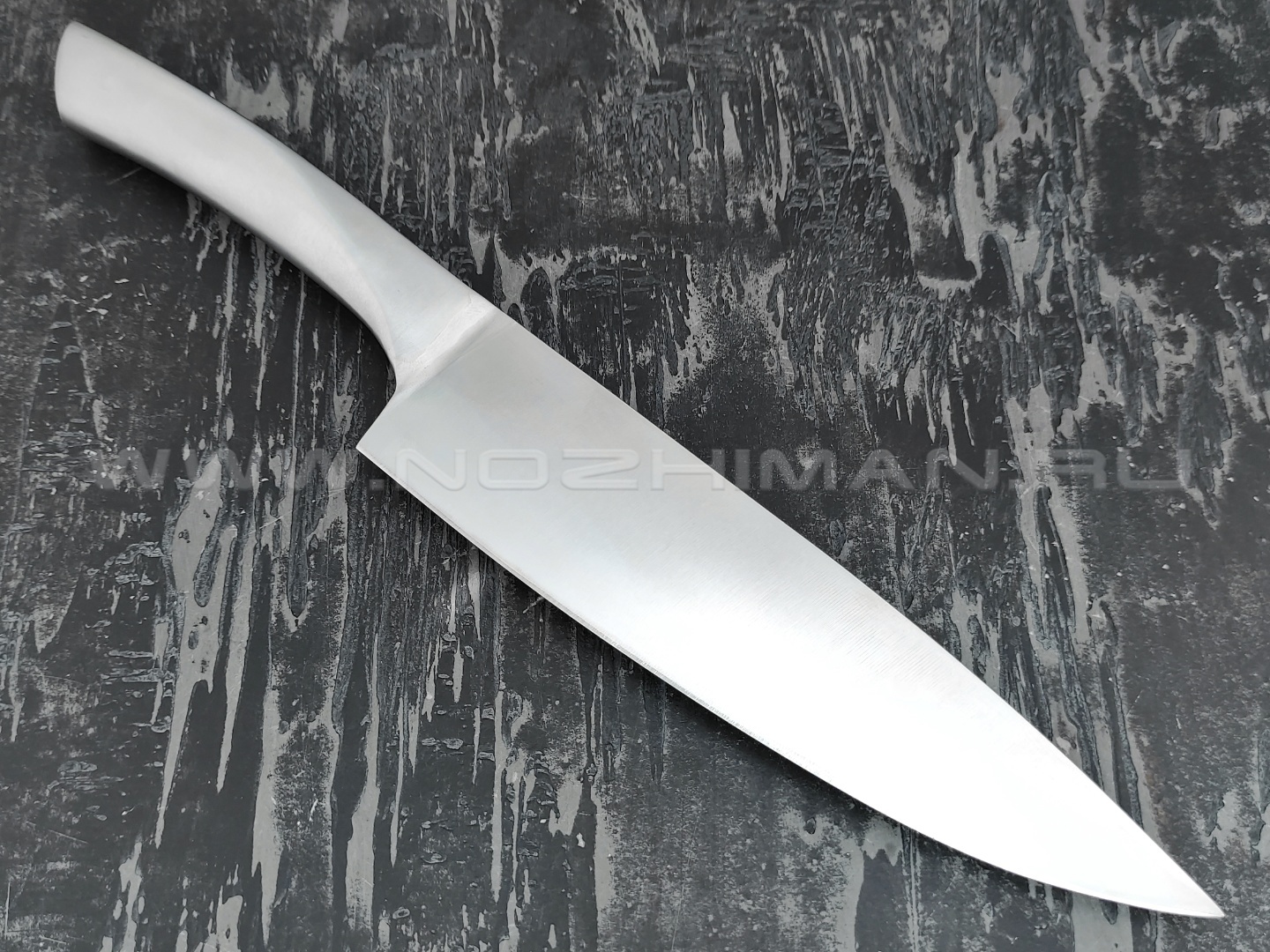 QXF шеф нож R-4428 сталь 40Cr14, рукоять сталь
