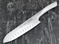 QXF нож Santoku R-4457 сталь 40Cr14, рукоять сталь