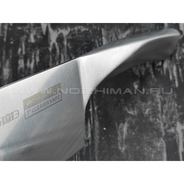 QXF нож-тяпка R-4417 сталь 40Cr14, рукоять сталь