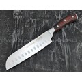 QXF Knight нож Santoku R-5257 сталь 50Cr15MoV, рукоять дерево