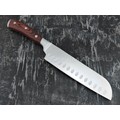 QXF Knight нож Santoku R-5257 сталь 50Cr15MoV, рукоять дерево