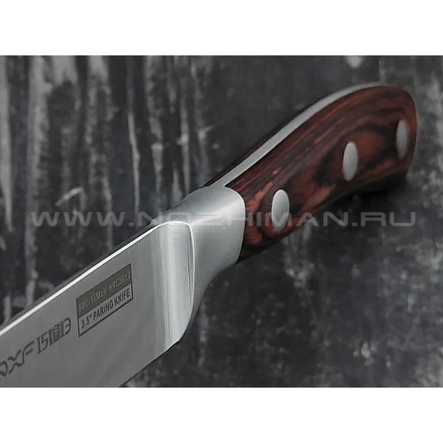QXF Knight овощной нож R-5273 сталь 50Cr15MoV, рукоять дерево