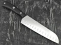 QXF нож Santoku R-4257 сталь 40Cr14, рукоять ABS