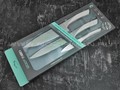 QXF набор из трех кухонных ножей R-44-3 сталь 40Cr14, рукоять сталь