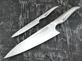 QXF Shark набор из двух кухонных ножей R-53-2 сталь 50Cr15MoV, рукоять сталь