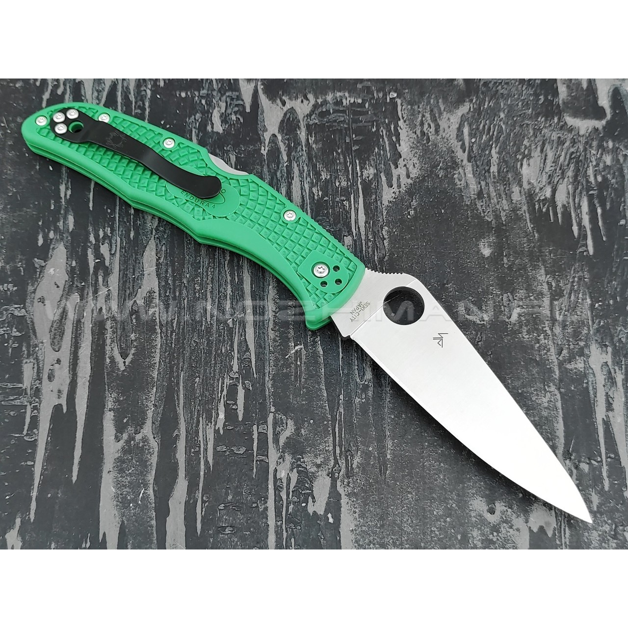Нож Spyderco Endura 4 C10FPGR, сталь VG-10, рукоять FRN