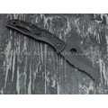 Нож Spyderco Matriarch 2 Emerson C12SBBK2W, сталь VG-10 black, рукоять FRN