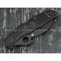 Нож Spyderco Matriarch 2 Emerson C12SBBK2W, сталь VG-10 black, рукоять FRN