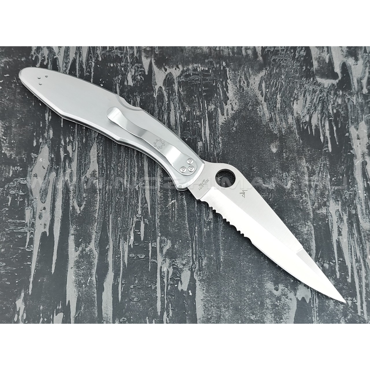 Нож Spyderco Police C07PS, сталь VG-10, рукоять Steel 410SS