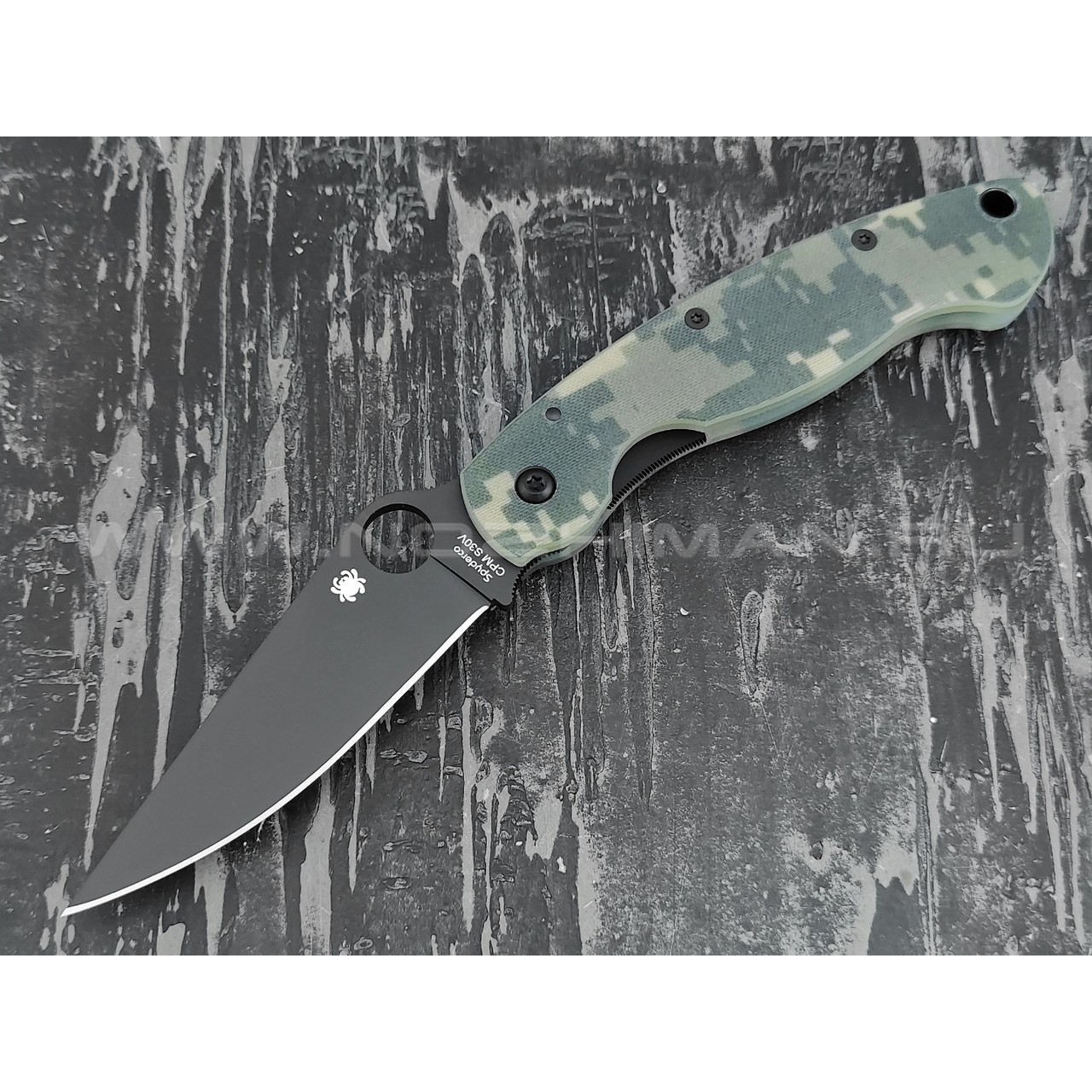 Нож Spyderco Military 36GPCMOBK, сталь CPM S30V, рукоять G10