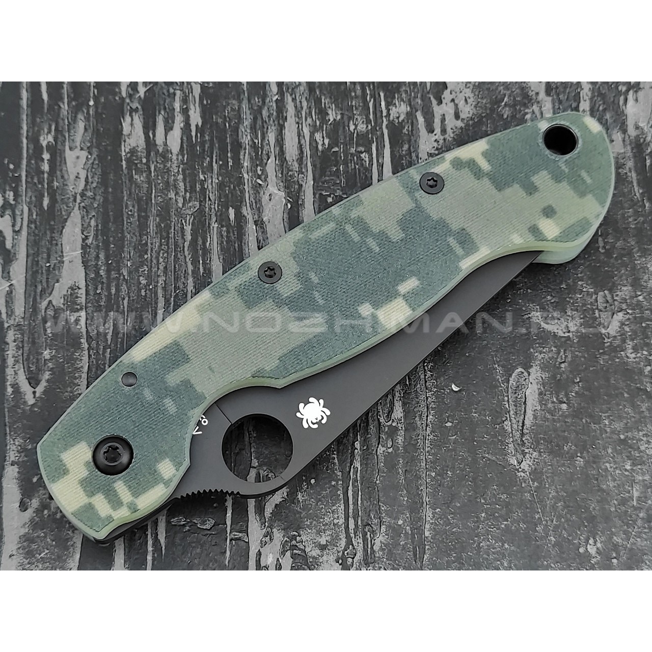 Нож Spyderco Military 36GPCMOBK, сталь CPM S30V, рукоять G10