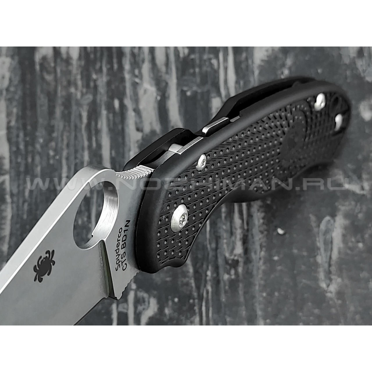 Нож Spyderco Para 3 223PBK, сталь CTS BD1N, рукоять FRN