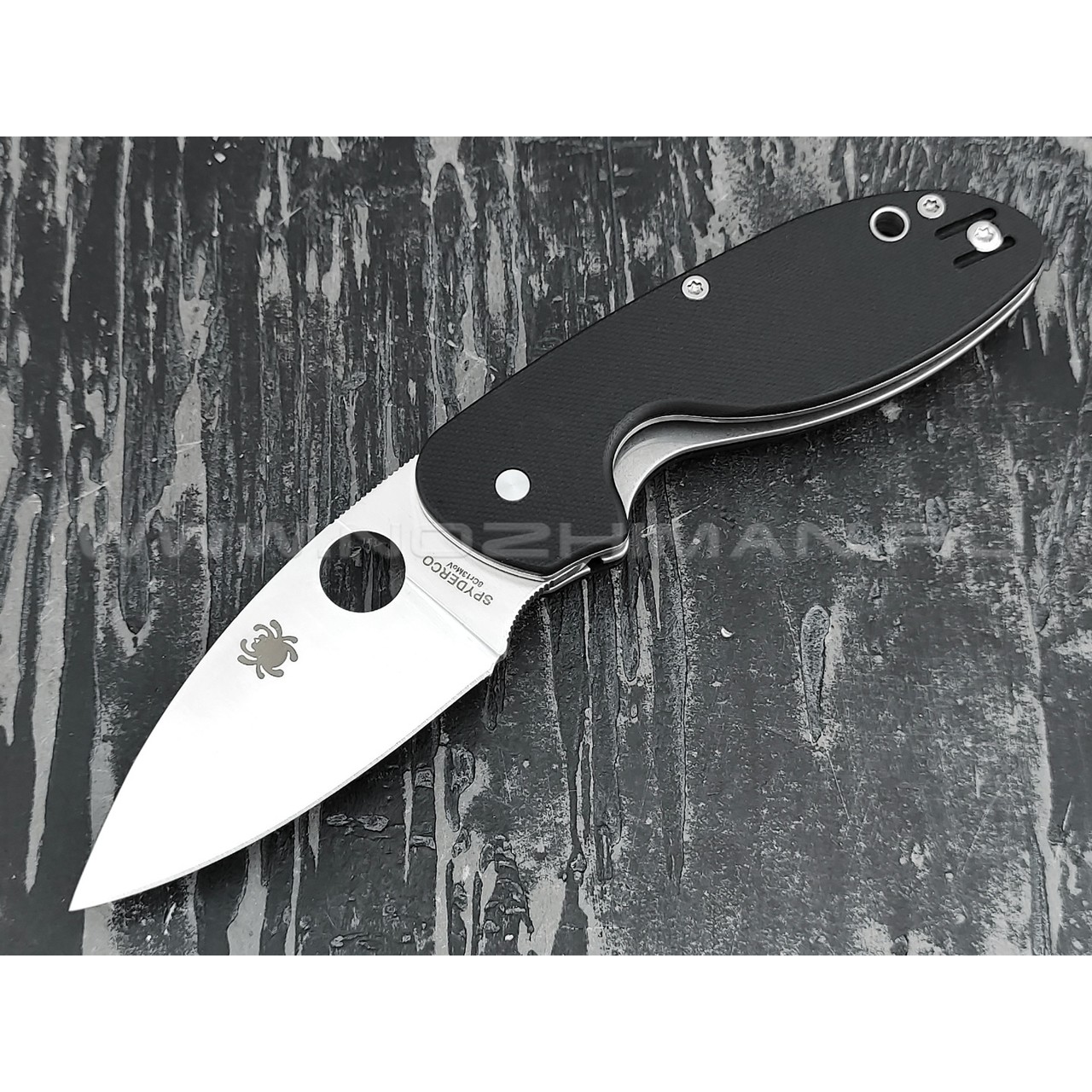 Нож Spyderco Efficient C216GP, сталь 8Cr13MoV, рукоять G10