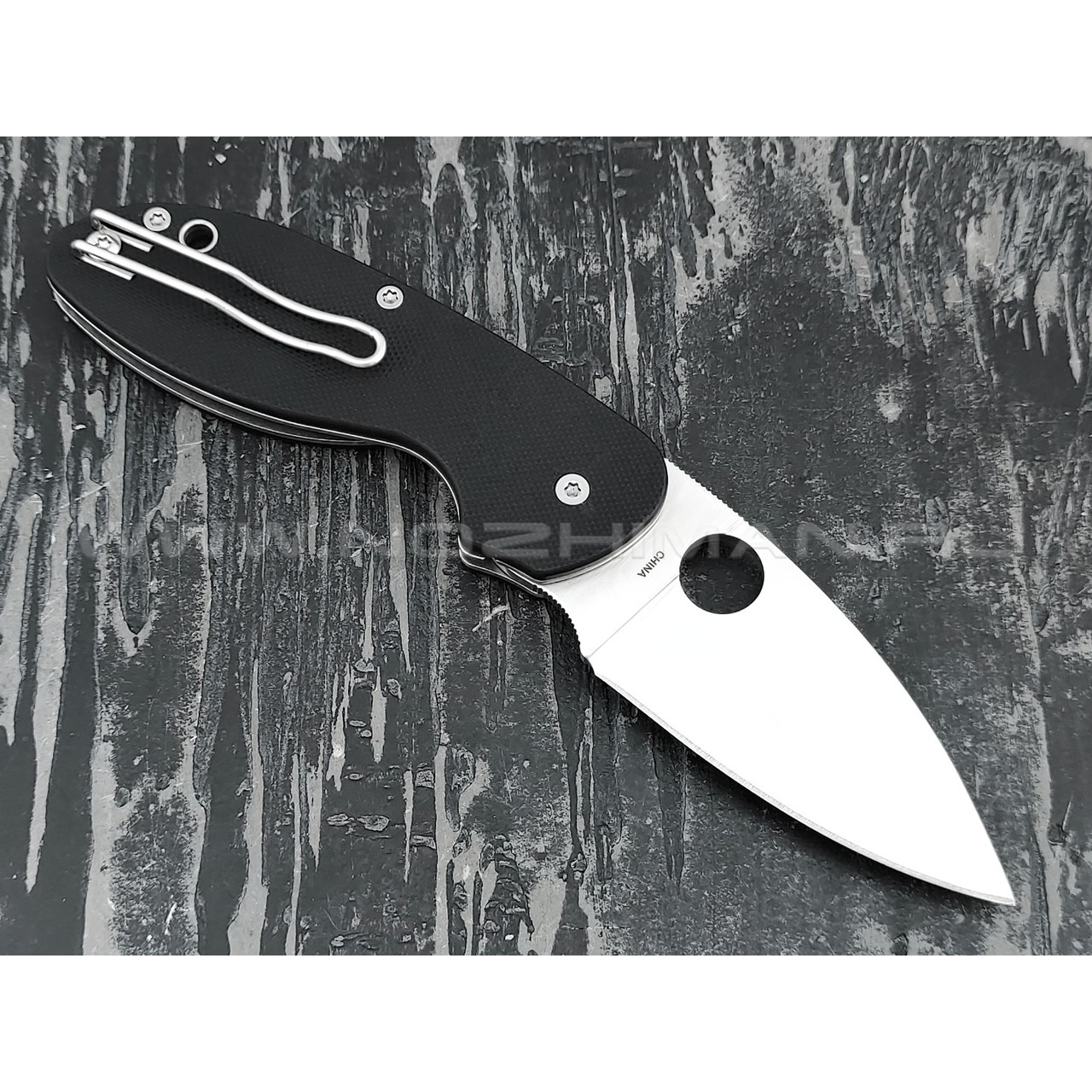 Нож Spyderco Efficient C216GP, сталь 8Cr13MoV, рукоять G10
