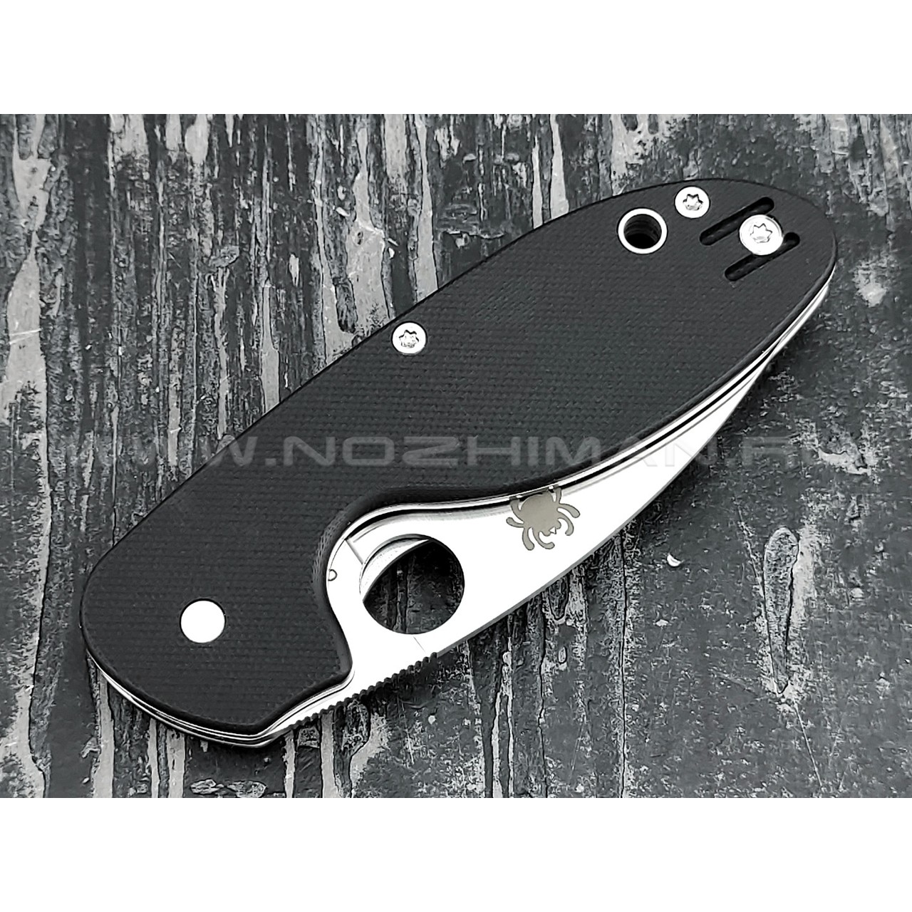Нож Spyderco Efficient C216GP, сталь 8Cr13MoV, рукоять G10