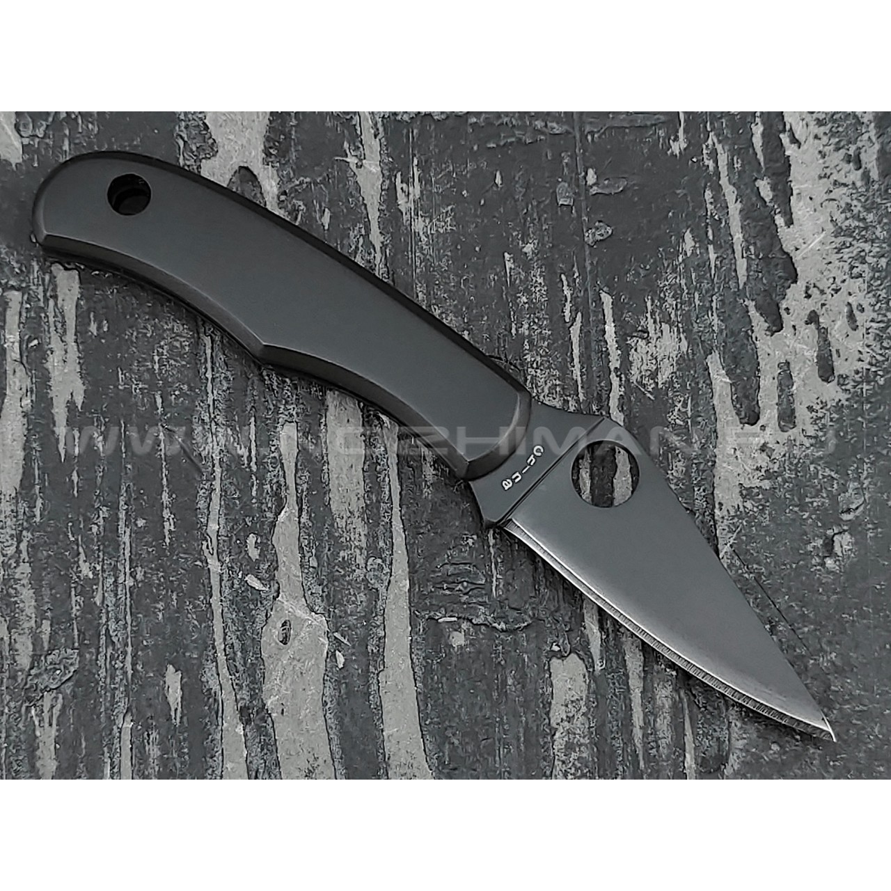 Нож Spyderco Bug C133BKP, сталь 420 black, рукоять Steel 410SS