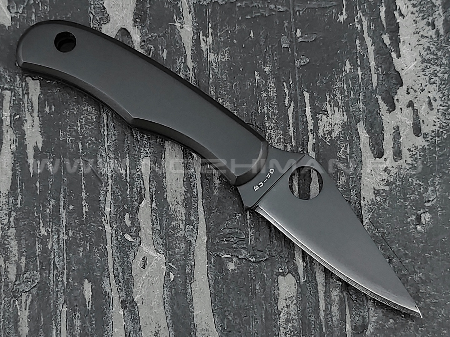 Нож Spyderco Bug C133BKP, сталь 420 black, рукоять Steel 410SS