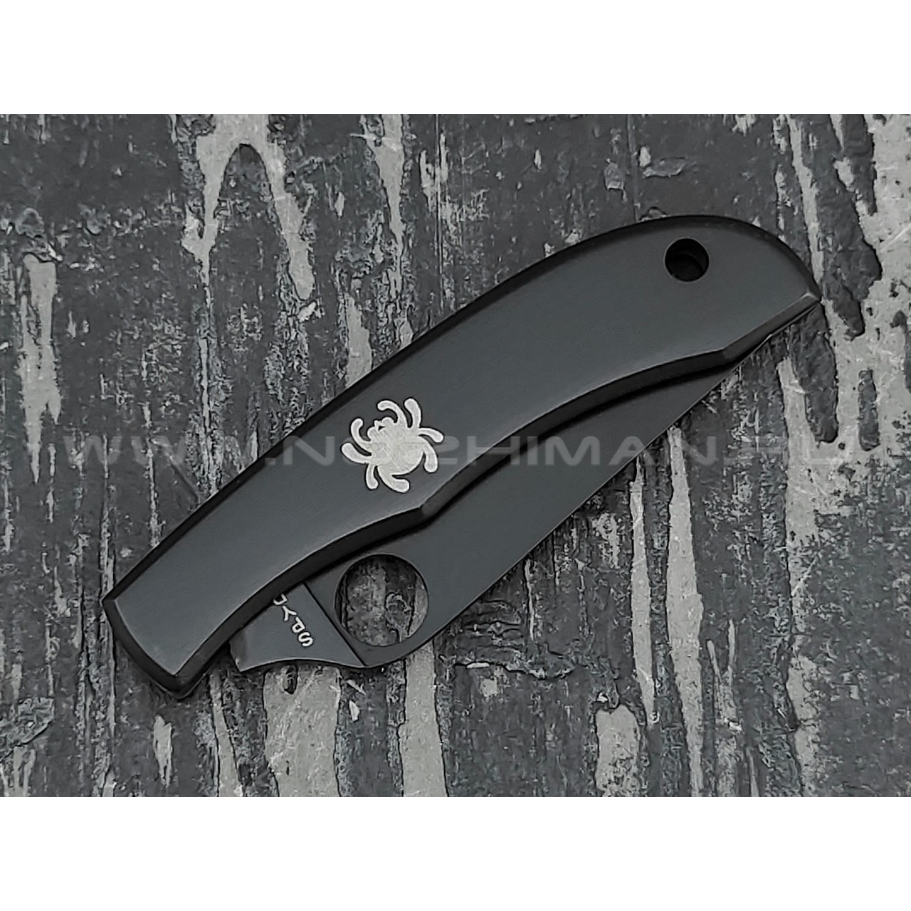 Нож Spyderco HoneyBee C137BKP, сталь 420 black, рукоять Steel 410SS