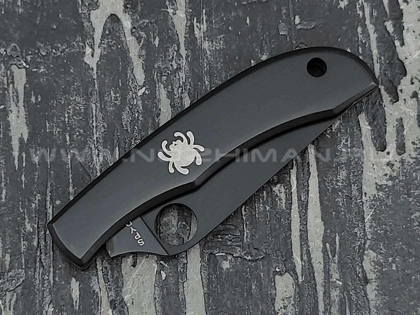 Нож Spyderco HoneyBee C137BKP, сталь 420 black, рукоять Steel 410SS