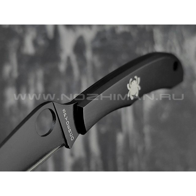 Нож Spyderco HoneyBee C137BKP, сталь 420 black, рукоять Steel 410SS