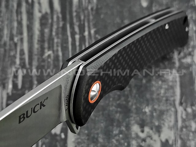 Нож Buck 0259CFS Haxby сталь 7Cr13, рукоять carbon