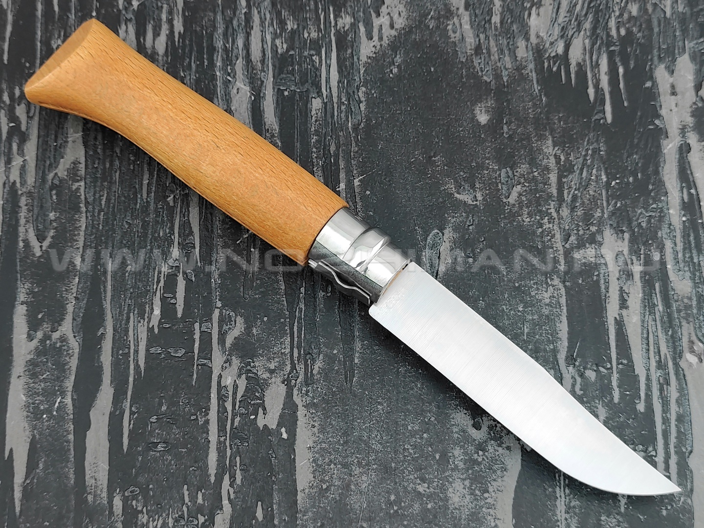 Нож Opinel Carbone №8 113080 сталь XC90, рукоять бук
