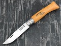 Нож Opinel Carbone №7 113070 сталь XC90, рукоять бук