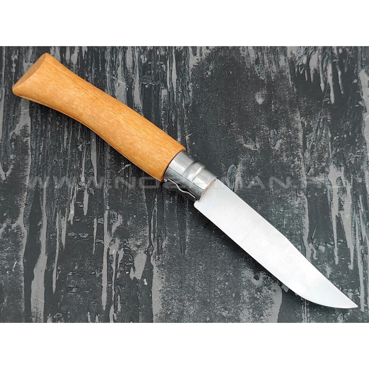 Нож Opinel Carbone №7 113070 сталь XC90, рукоять бук