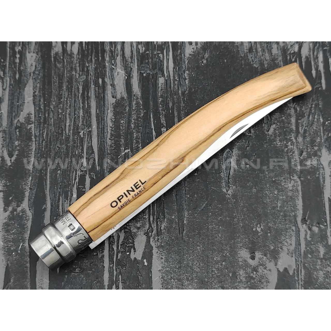 Нож Opinel складной филейный №12 001145 сталь Sandvik 12C27, рукоять олива
