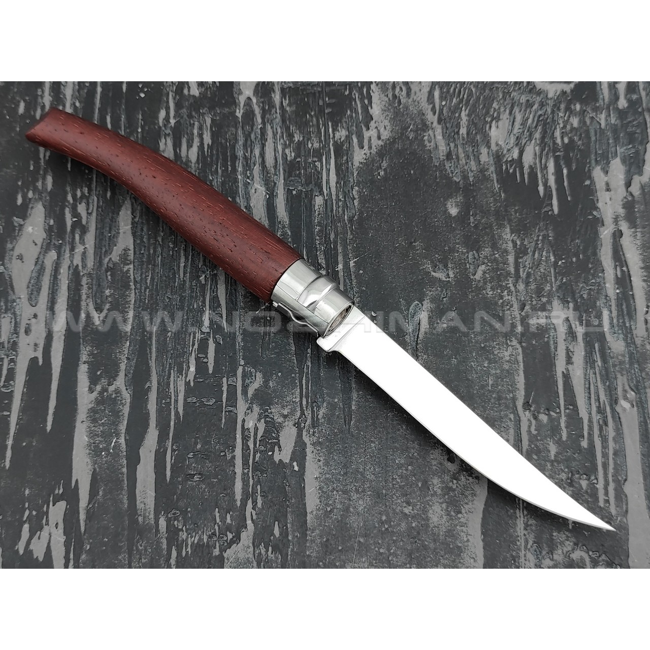 Нож Opinel складной филейный №10 000013 сталь Sandvik 12C27, рукоять бубинга