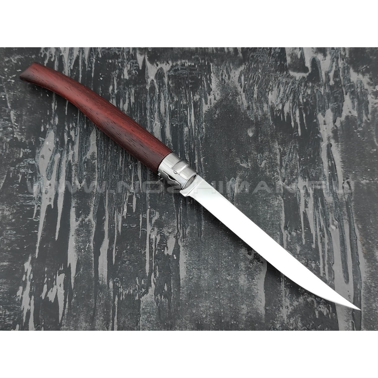 Нож Opinel складной филейный №12 000011 сталь Sandvik 12C27, рукоять бубинга