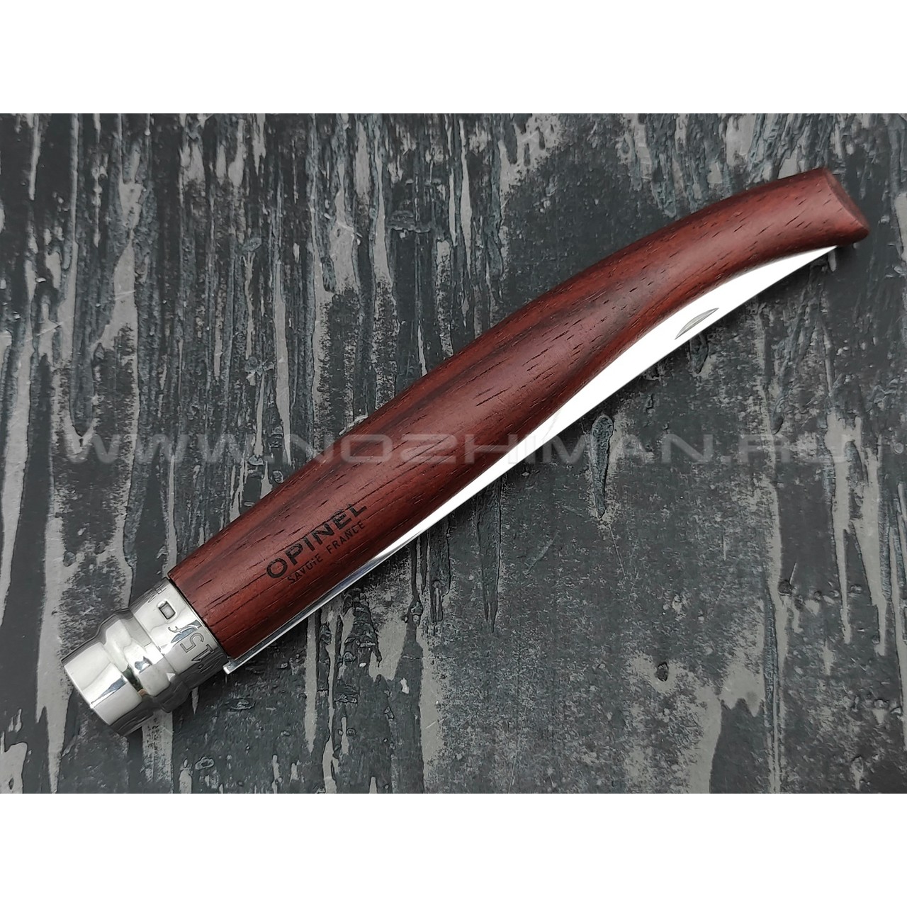 Нож Opinel складной филейный №15 243150 сталь Sandvik 12C27, рукоять бубинга