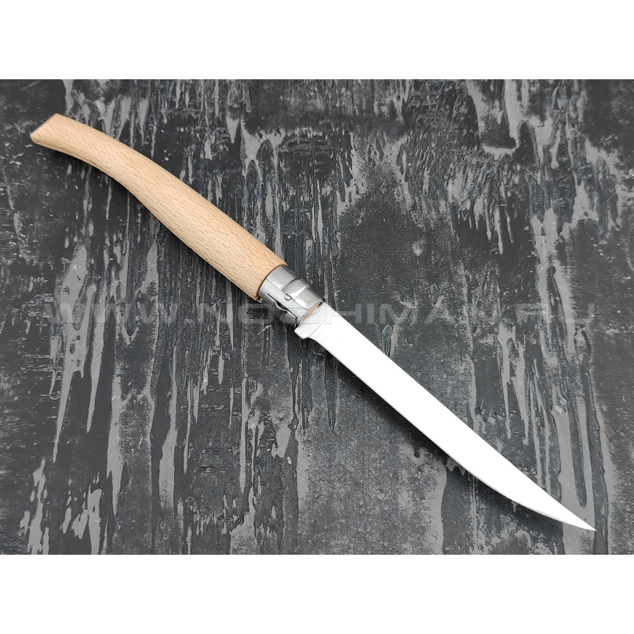 Нож Opinel складной филейный №12 000518 сталь Sandvik 12C27, рукоять бук