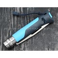Нож Opinel Outdoors №8 001576 blue сталь Sandvik 12C27, рукоять polyamide Нож Opinel Outdoors №8 001576 blue сталь Sandvik 12C27, рукоять polyamide