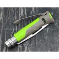 Нож Opinel Outdoors №8 001714 green сталь Sandvik 12C27, рукоять polyamide Нож Opinel Outdoors №8 001714 green сталь Sandvik 12C27, рукоять polyamide
