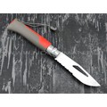 Нож Opinel Outdoors №8 001715 red сталь Sandvik 12C27, рукоять polyamide